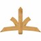 Ekena Millwork Davenport Rough Sawn Timber Gable Bracket, Western Red Cedar, 60"W x 38"H x 4"D x 6"F, 15/12 Pitch GBW060X38X0406DAV00RWR - alternate 1